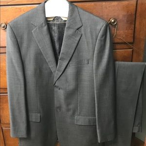 Acquaviva⚜️Grey Wool Two-Piece Suit Jacket & Pants